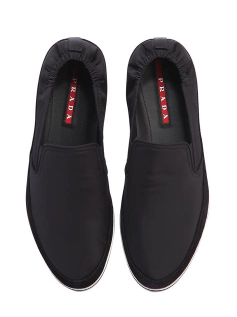 prada slip on womens|prada men's slip on shoes.